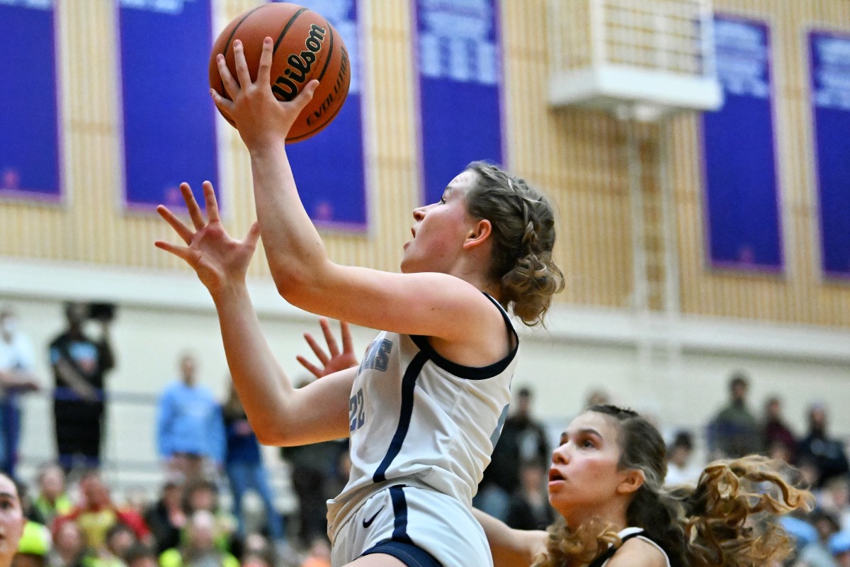 a Corvallis South Albany 5A Oregon girls basketball quarterfinal 2024 Leon Neuschwander 9