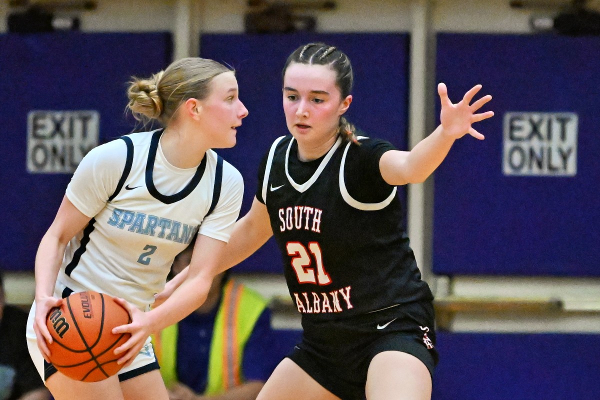 a Corvallis South Albany 5A Oregon girls basketball quarterfinal 2024 Leon Neuschwander 20