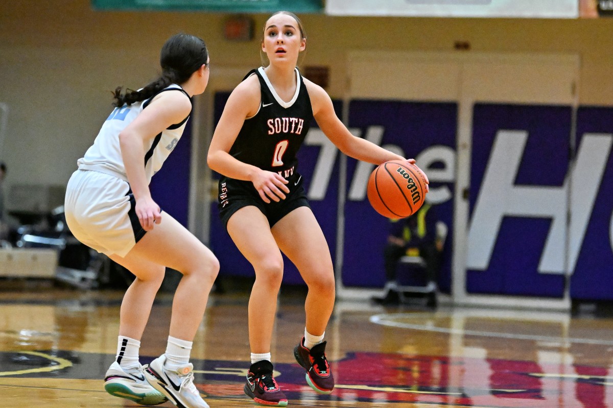 a Corvallis South Albany 5A Oregon girls basketball quarterfinal 2024 Leon Neuschwander 46