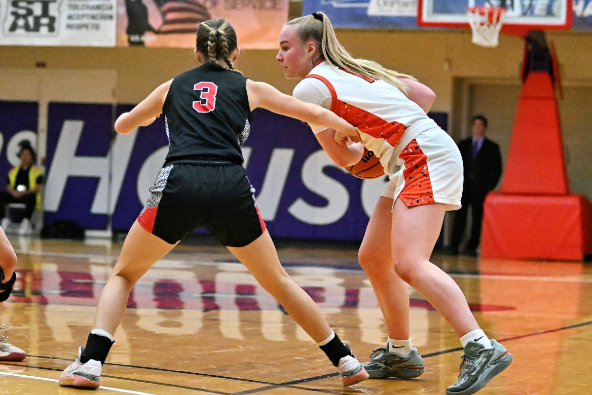 a Silverton Mountain View 5A Oregon girls basketball quarterfinal 2024 Leon Neuschwander 17