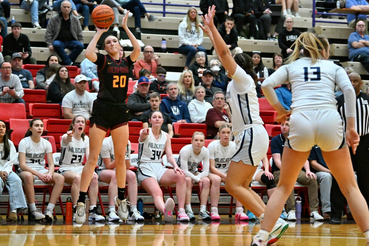 a Redmond Wilsonville 5A Oregon girls basketball quarterfinal 2024 Leon Neuschwander 17