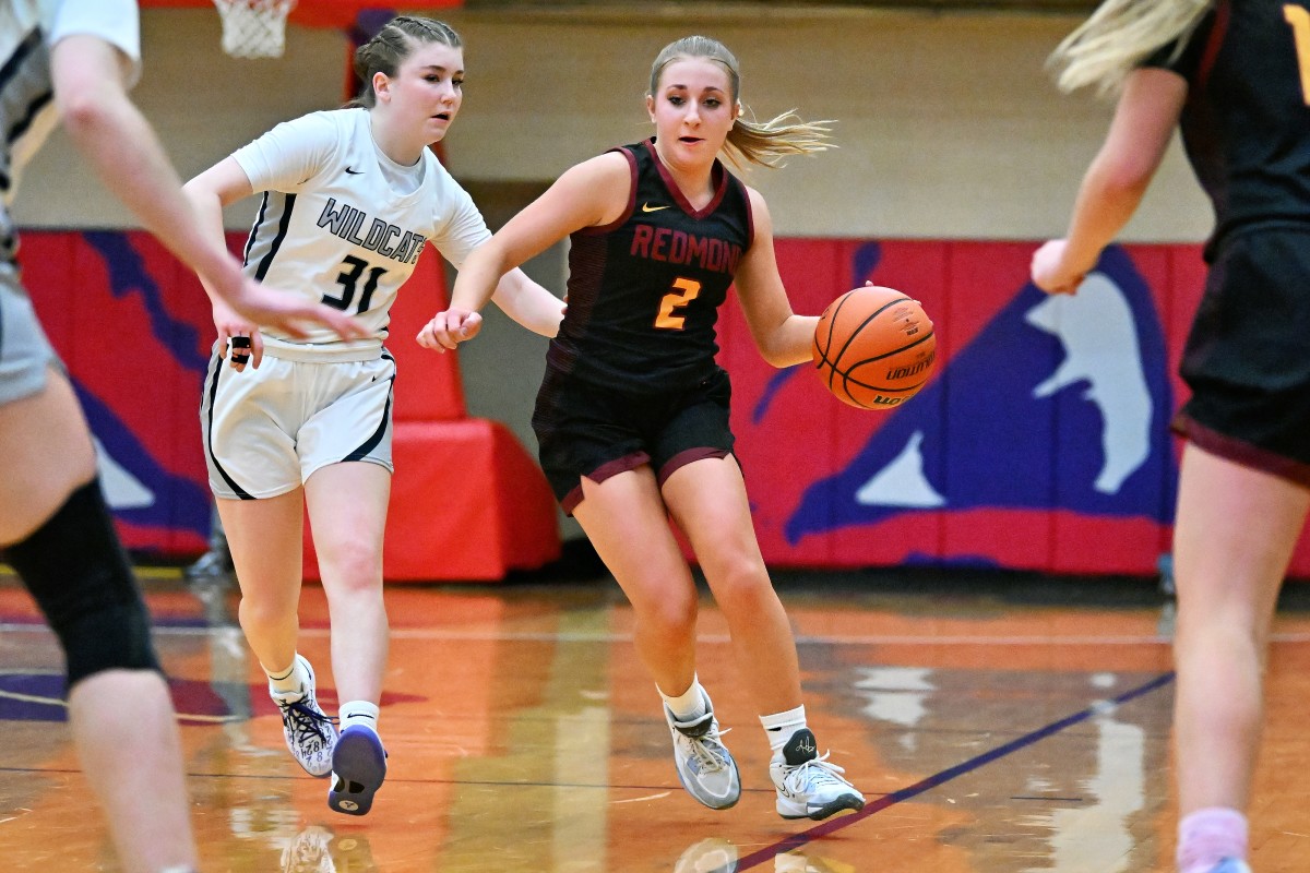 a Redmond Wilsonville 5A Oregon girls basketball quarterfinal 2024 Leon Neuschwander 18