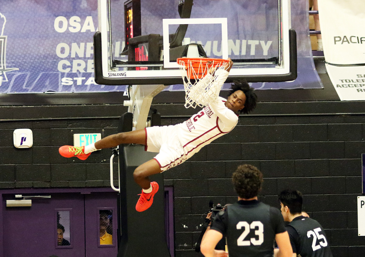 a Tualatin Central Catholic 6A Oregon boys basketball semifinal 2024 Dan Brood 47