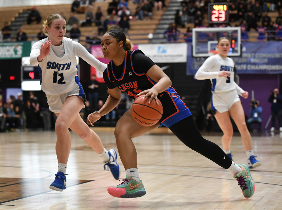 Benson South Medford 6A Oregon girls basketball final 2024 Taylor Balkom 07