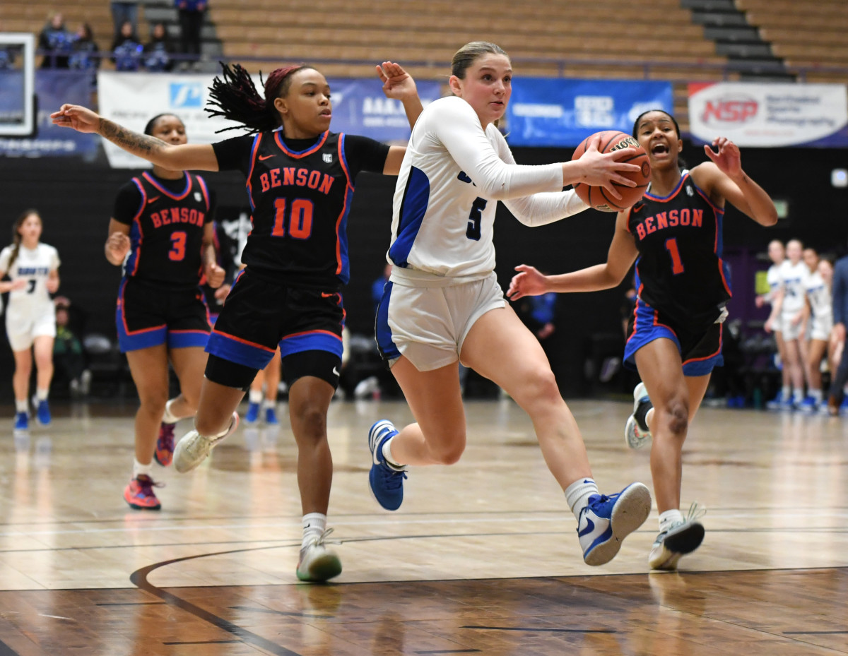 Benson South Medford 6A Oregon girls basketball final 2024 Taylor Balkom 16