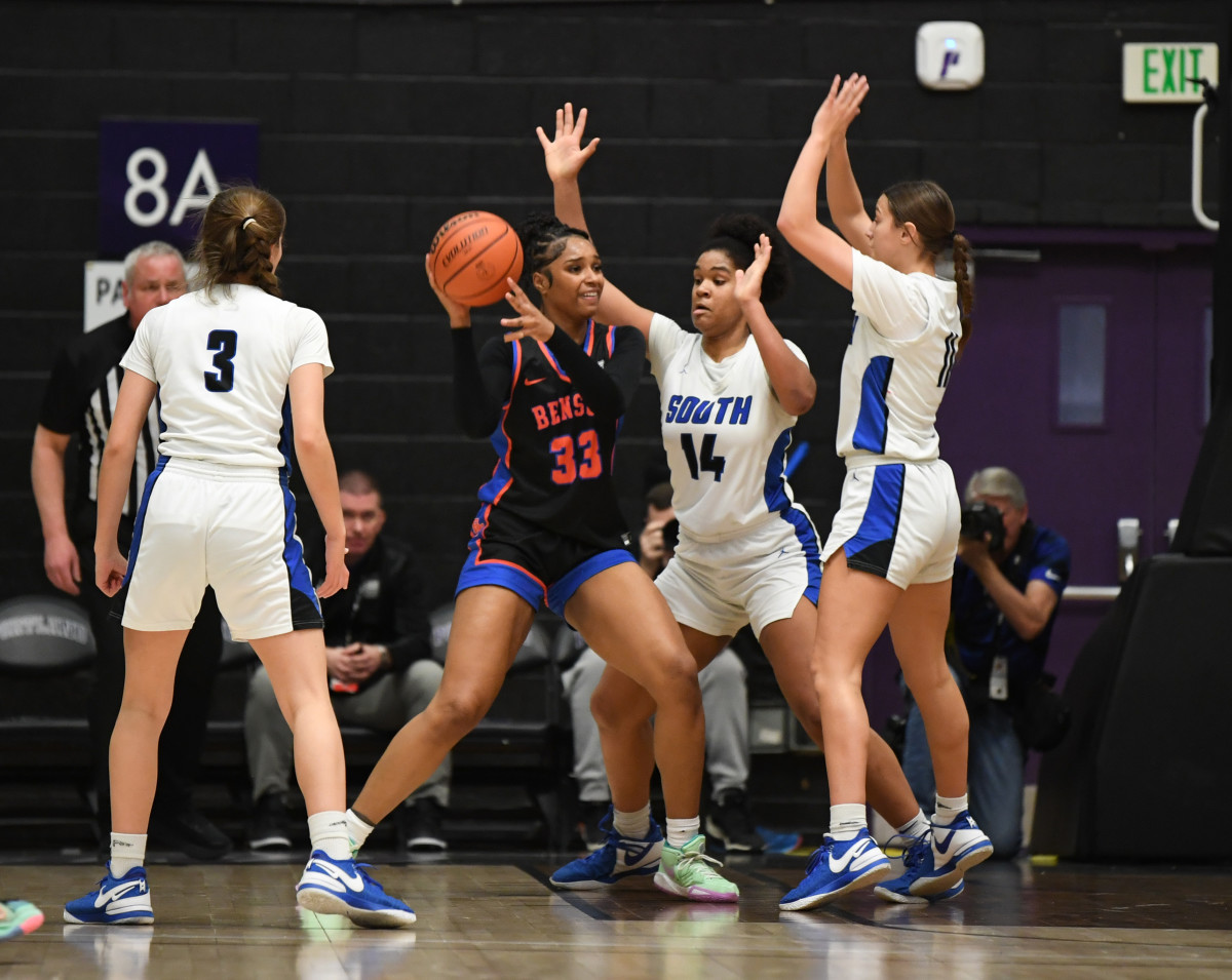 Benson South Medford 6A Oregon girls basketball final 2024 Taylor Balkom 18