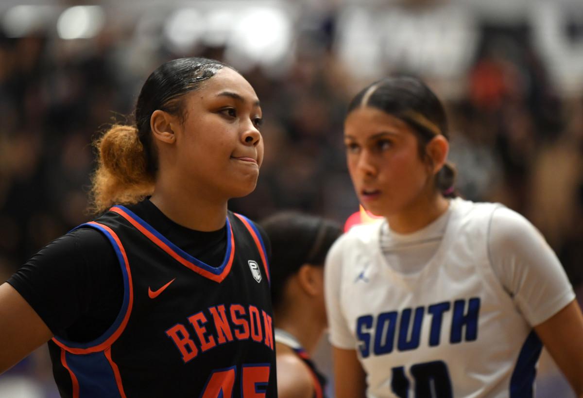 Benson South Medford 6A Oregon girls basketball final 2024 Taylor Balkom 24