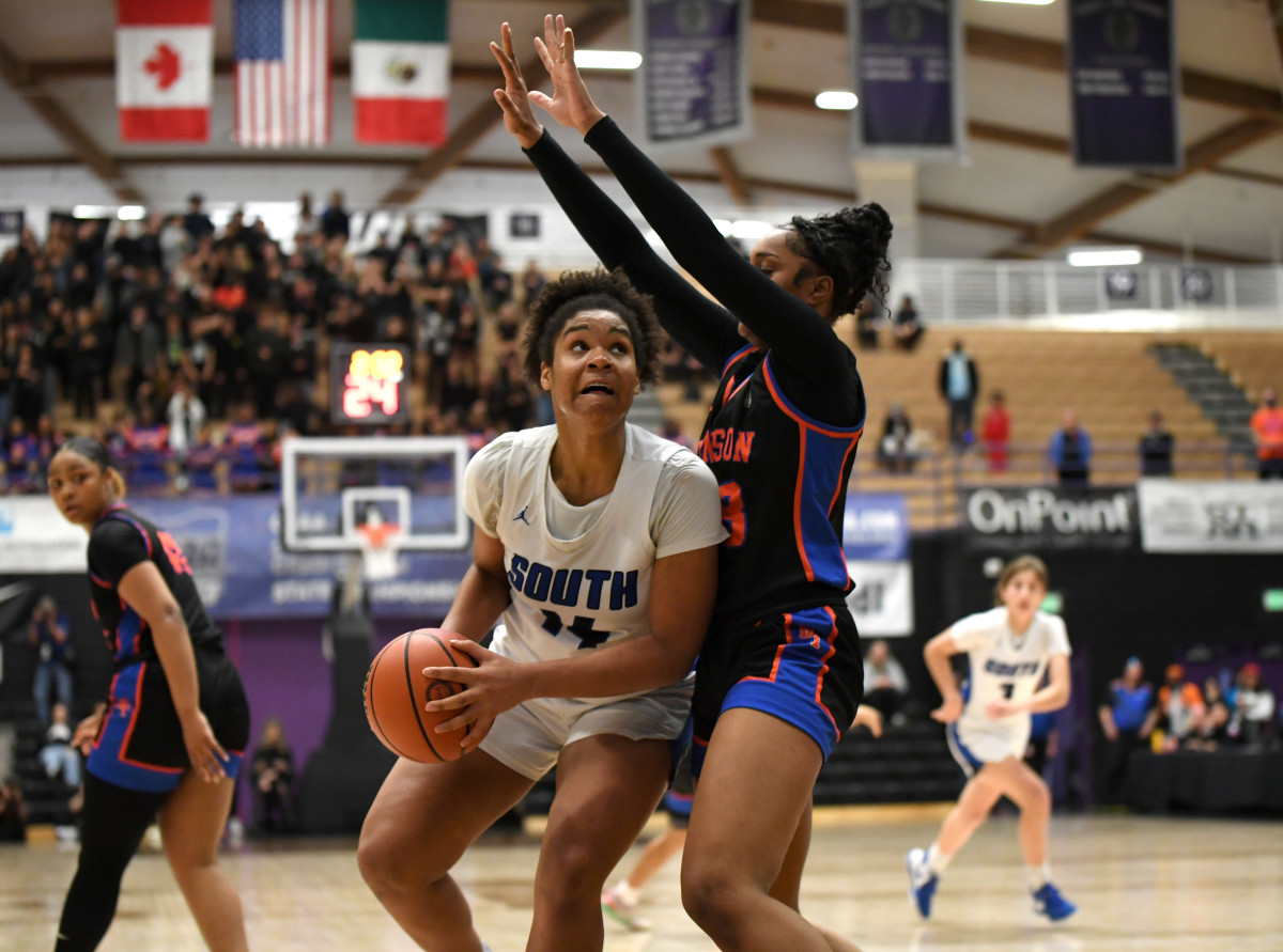 Benson South Medford 6A Oregon girls basketball final 2024 Taylor Balkom 23