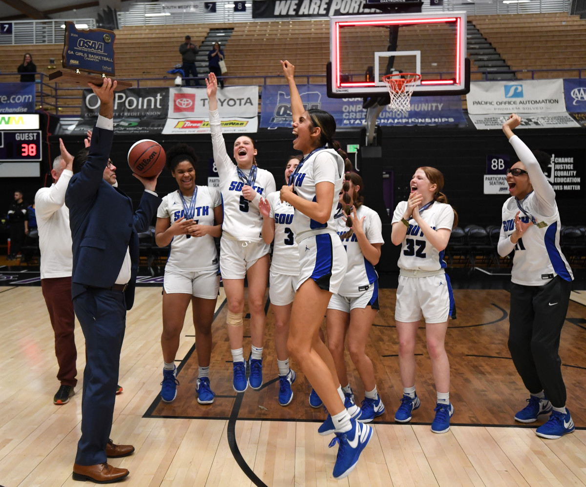 Benson South Medford 6A Oregon girls basketball final 2024 Taylor Balkom 29