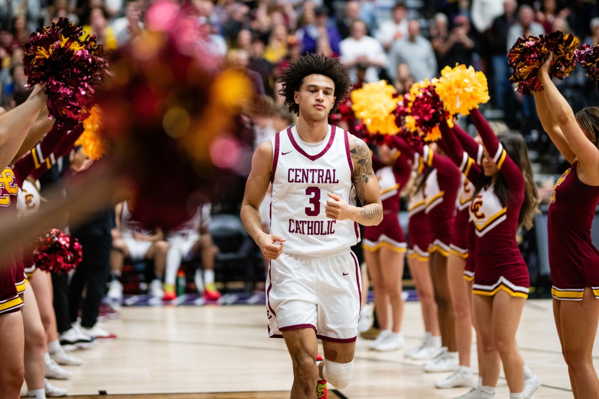 Central Catholic Roosevelt 6A Oregon boys basketball final 2024 Naji Saker-215