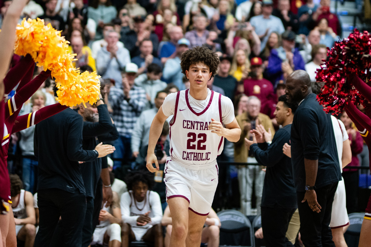 Central Catholic Roosevelt 6A Oregon boys basketball final 2024 Naji Saker-212