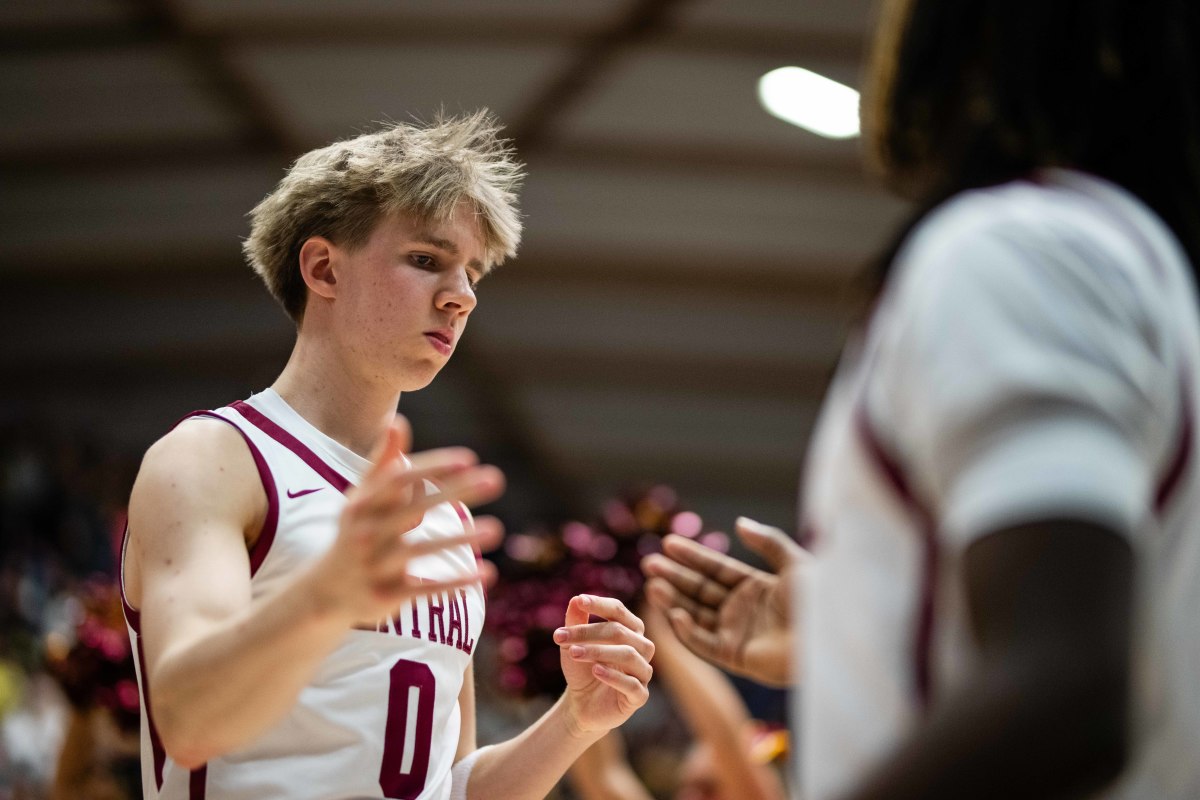 Central Catholic Roosevelt 6A Oregon boys basketball final 2024 Naji Saker-214