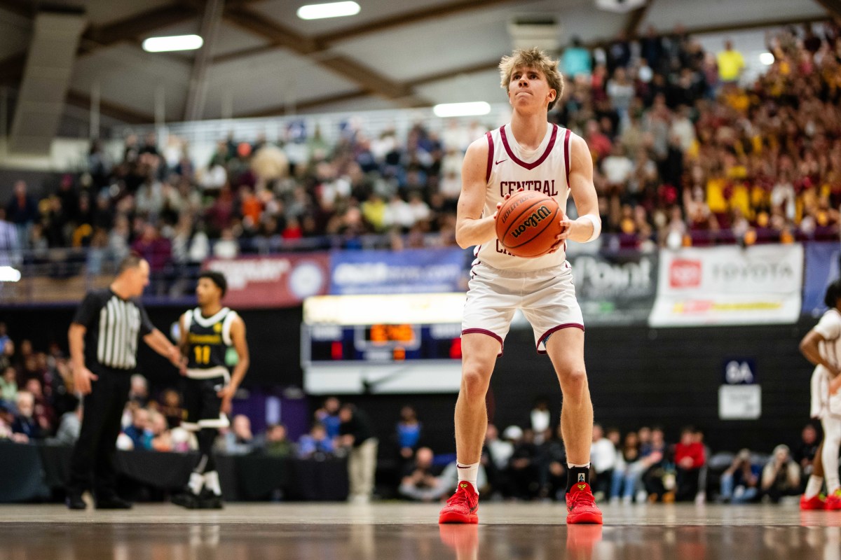 Central Catholic Roosevelt 6A Oregon boys basketball final 2024 Naji Saker-1