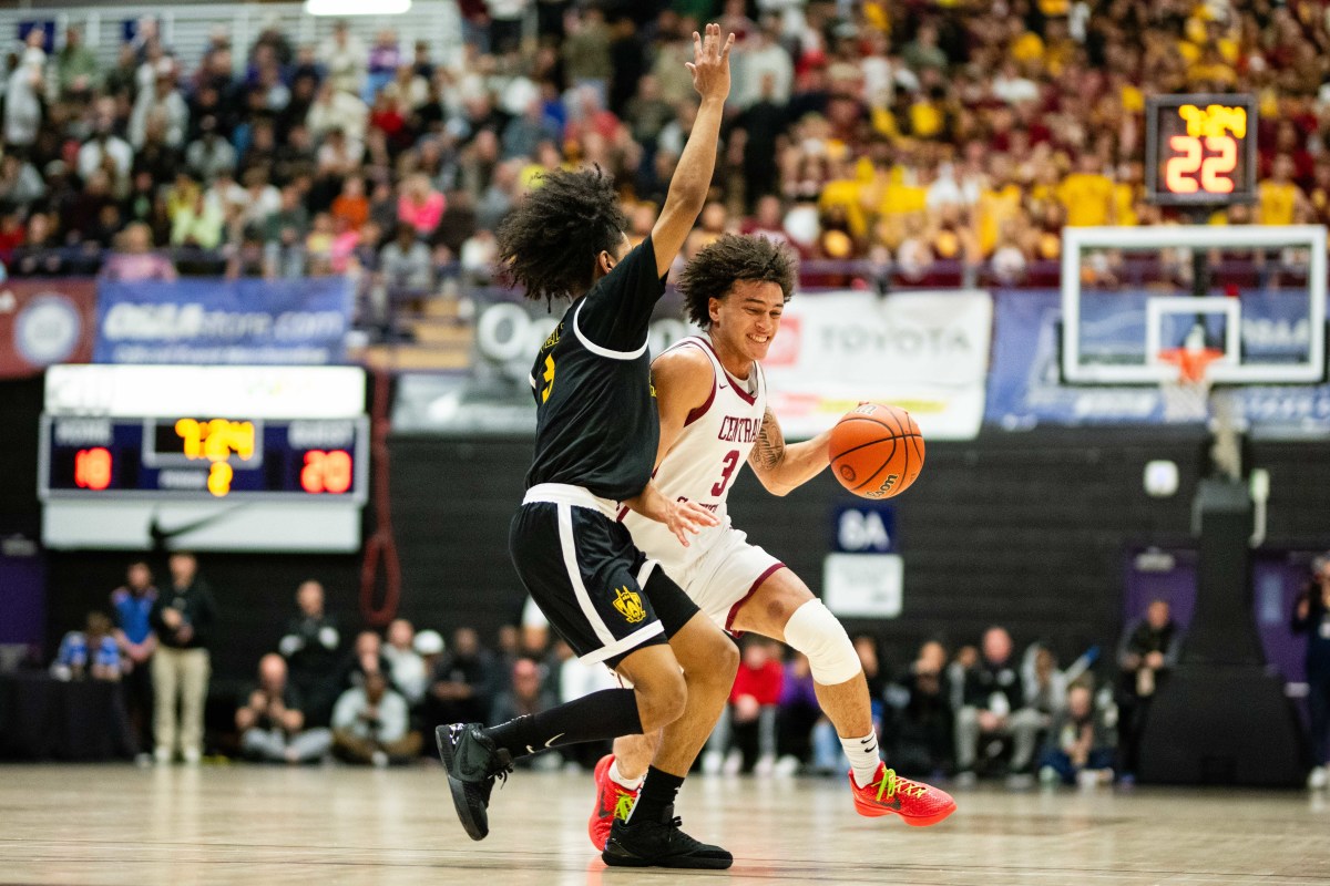 Central Catholic Roosevelt 6A Oregon boys basketball final 2024 Naji Saker-4