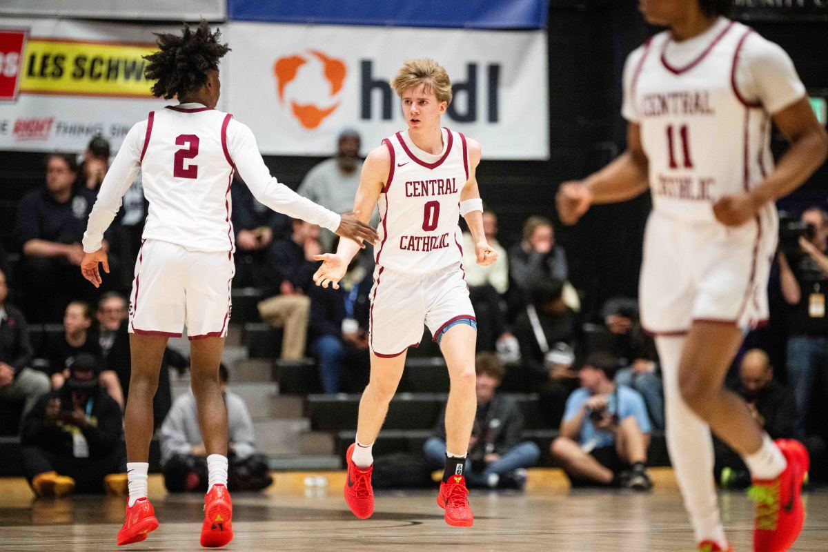 Central Catholic Roosevelt 6A Oregon boys basketball final 2024 Naji Saker-14