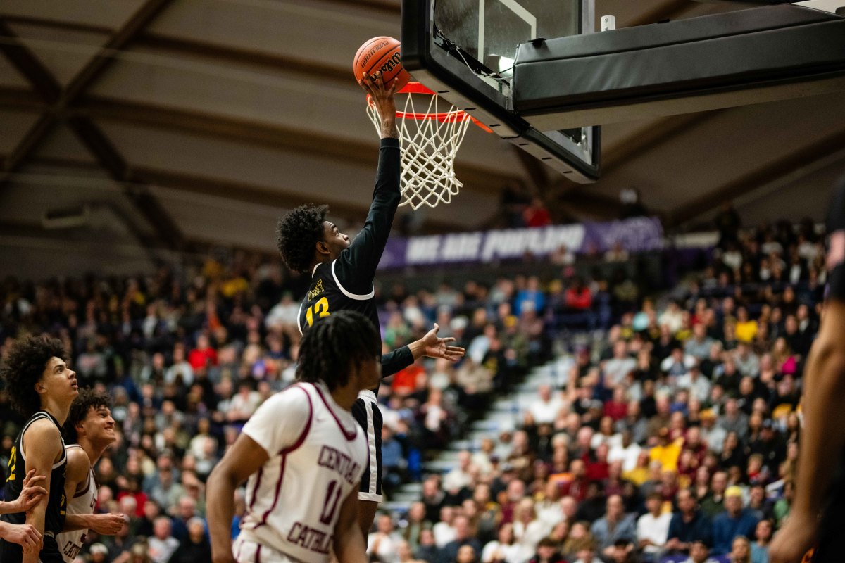 Central Catholic Roosevelt 6A Oregon boys basketball final 2024 Naji Saker-15