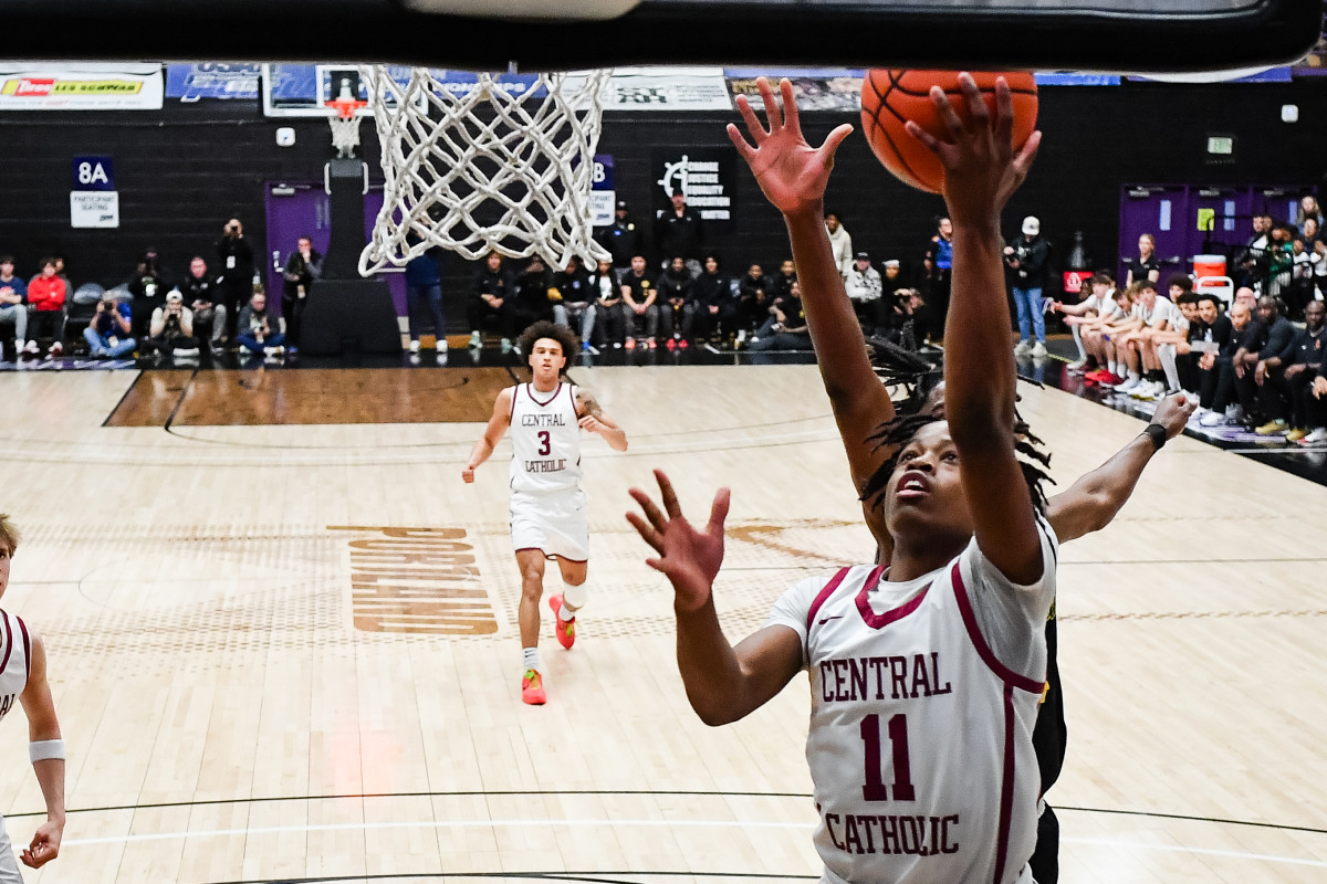 Central Catholic Roosevelt 6A Oregon boys basketball final 2024 Naji Saker-235