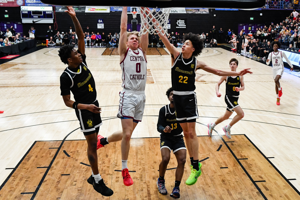 Central Catholic Roosevelt 6A Oregon boys basketball final 2024 Naji Saker-257