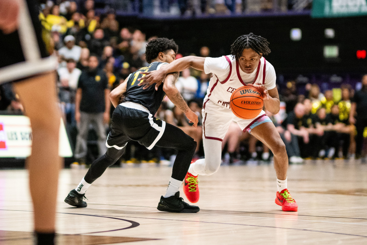 Central Catholic Roosevelt 6A Oregon boys basketball final 2024 Naji Saker-267