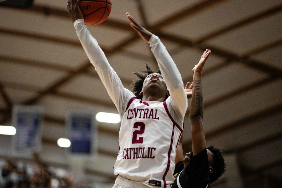 Central Catholic Roosevelt 6A Oregon boys basketball final 2024 Naji Saker-279