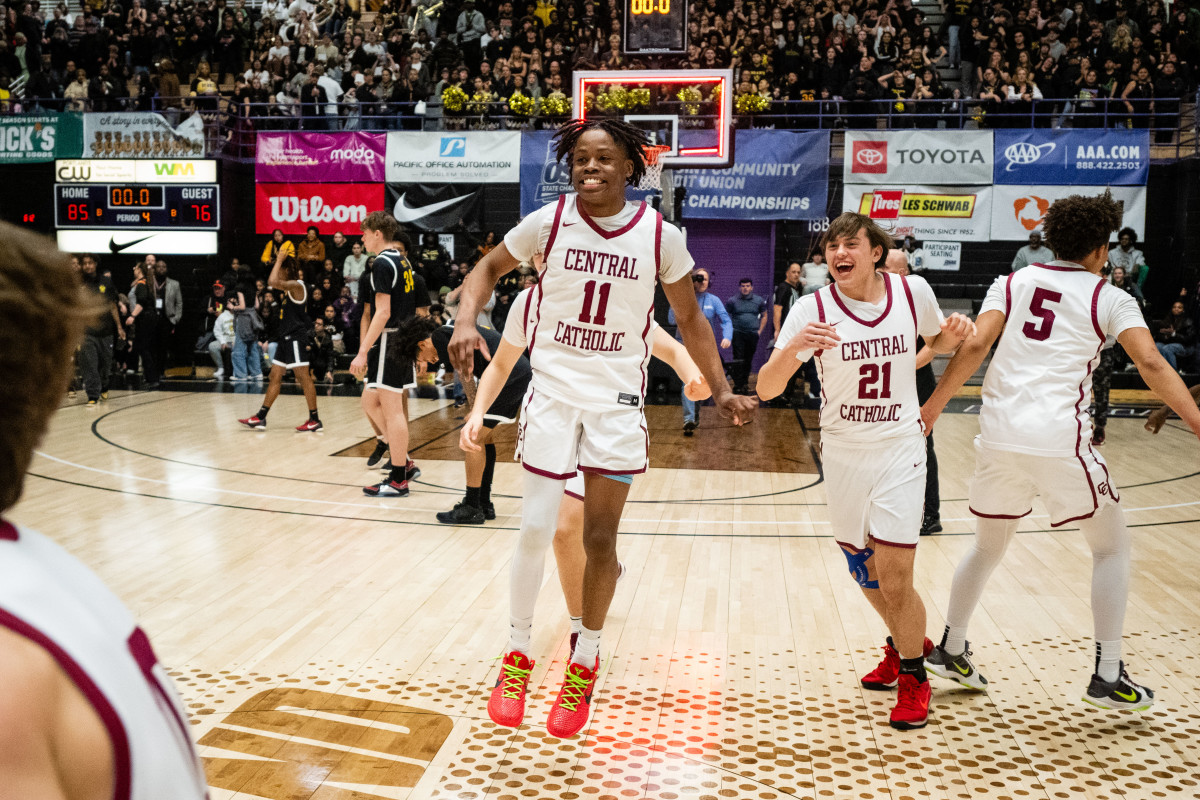 Central Catholic Roosevelt 6A Oregon boys basketball final 2024 Naji Saker-286