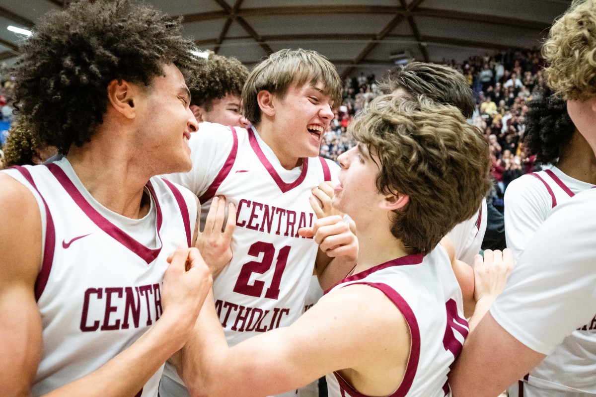 Central Catholic Roosevelt 6A Oregon boys basketball final 2024 Naji Saker-290