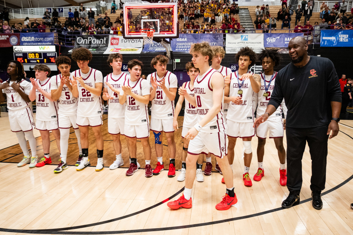 Central Catholic Roosevelt 6A Oregon boys basketball final 2024 Naji Saker-303