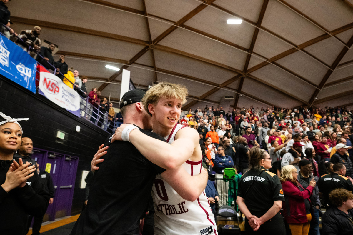 Central Catholic Roosevelt 6A Oregon boys basketball final 2024 Naji Saker-302