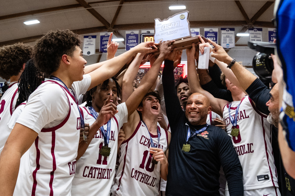 Central Catholic Roosevelt 6A Oregon boys basketball final 2024 Naji Saker-308