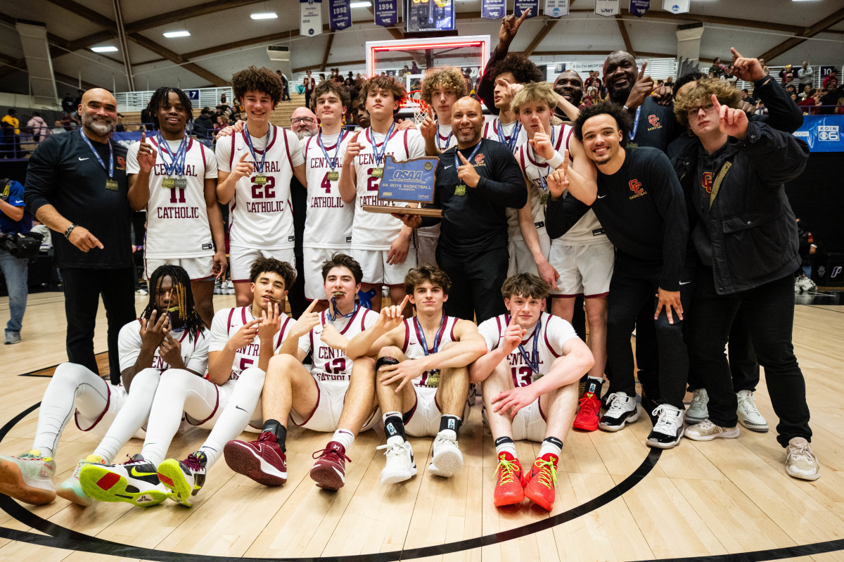 Central Catholic Roosevelt 6A Oregon boys basketball final 2024 Naji Saker-310