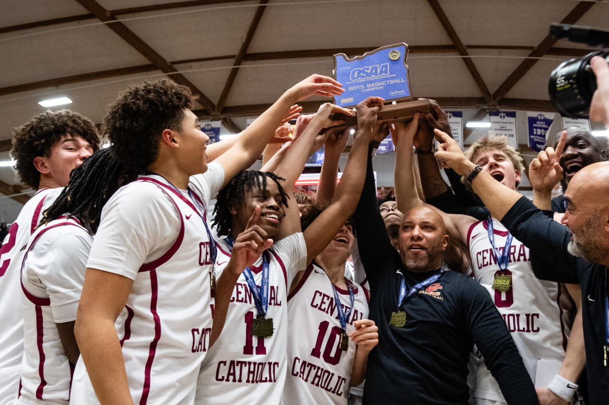 Central Catholic Roosevelt 6A Oregon boys basketball final 2024 Naji Saker-309