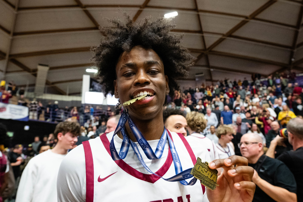 Central Catholic Roosevelt 6A Oregon boys basketball final 2024 Naji Saker-322