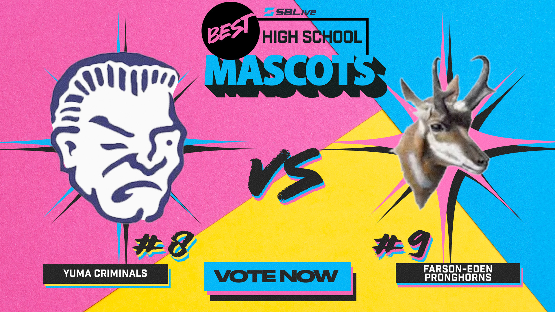 Vote for best high school mascot in America, Round 1: Yuma Criminals vs ...