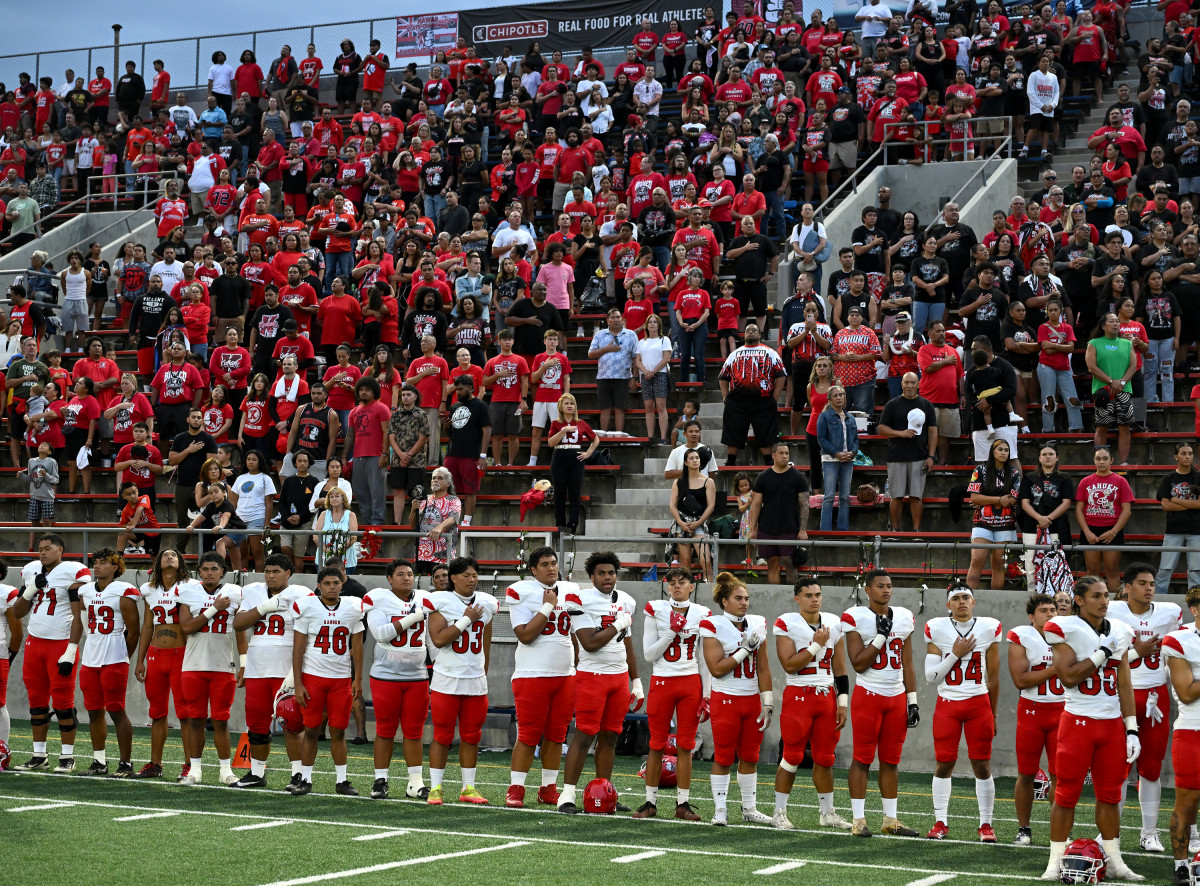 Kahuku vs Mater Dei September 9, 2023 Photo-Heston Quan33