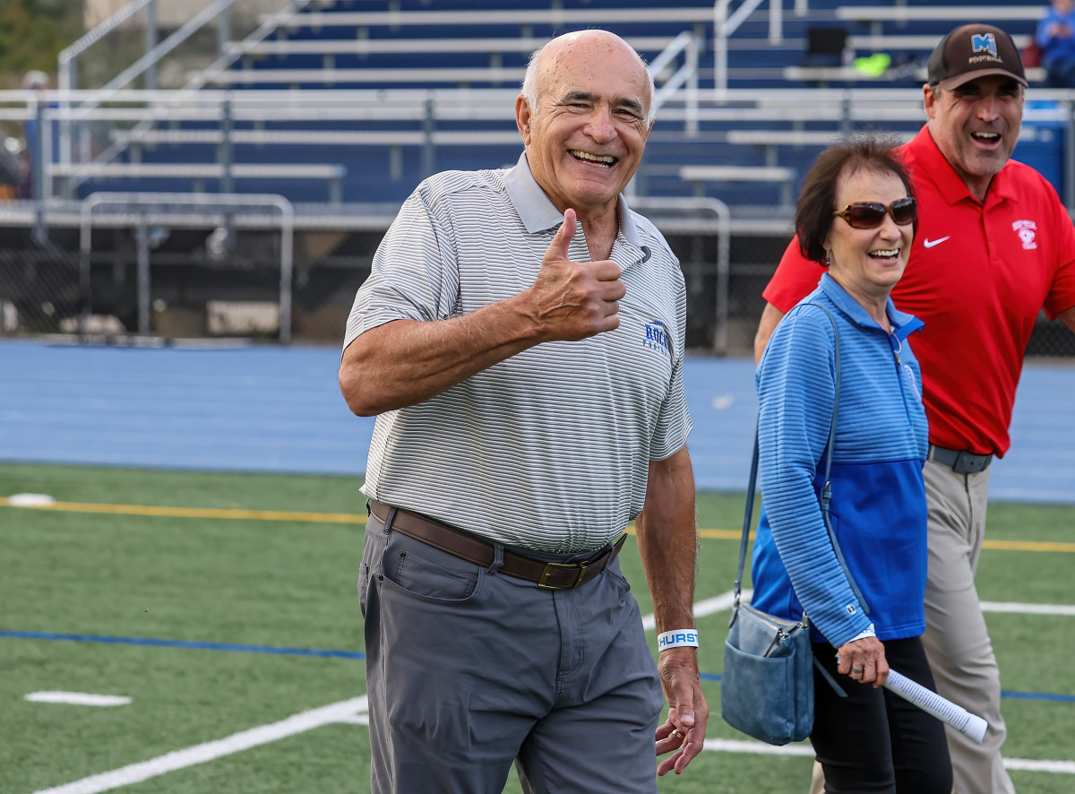 Bishop Miege Kansas at Rockhurst Missouri football 9-22-23 David Smith 23697