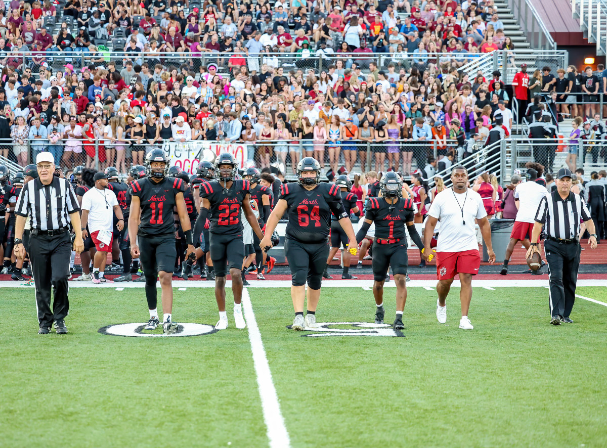 Raymore-Peculiar at Lee's Summit North Missouri football  9-29-23 David Smith 23757