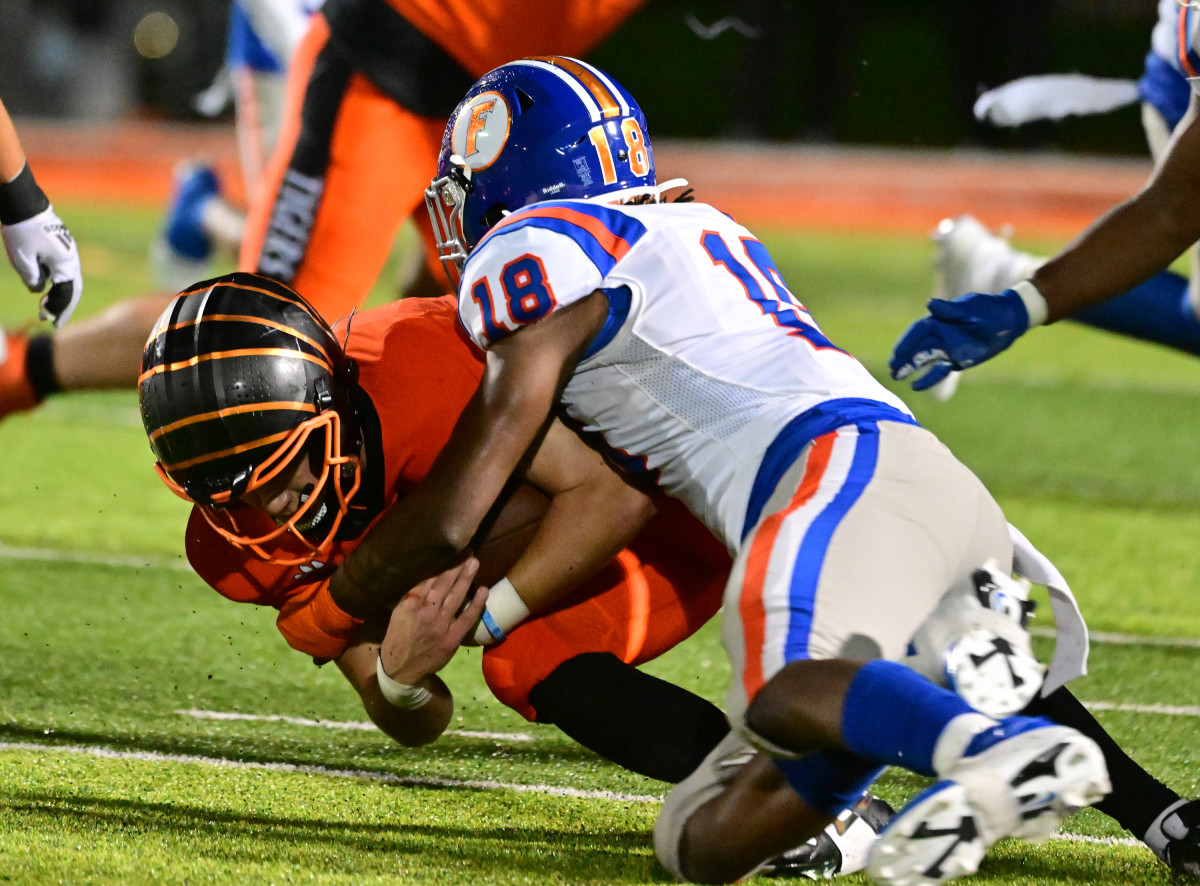 East St. Louis Edwardsville Illinois football 10-13-23 Tim Vizer 23878