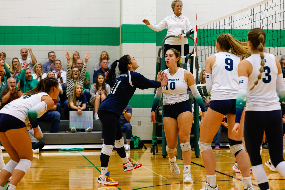 Lafayette Marquette Missouri girls volleyball 10-24-23 Nate Latsch 23939