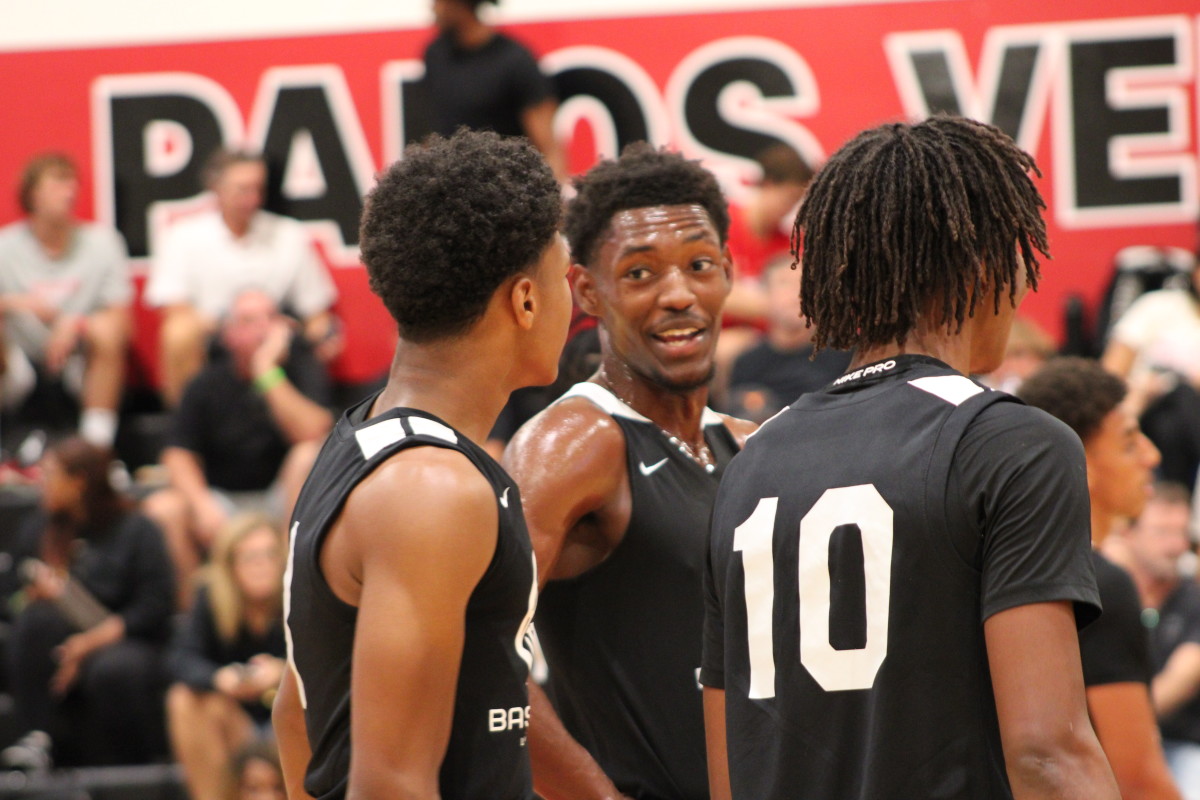 Sierra Canyon's Bryce Cofield (middle) is expected to have a breakout year.