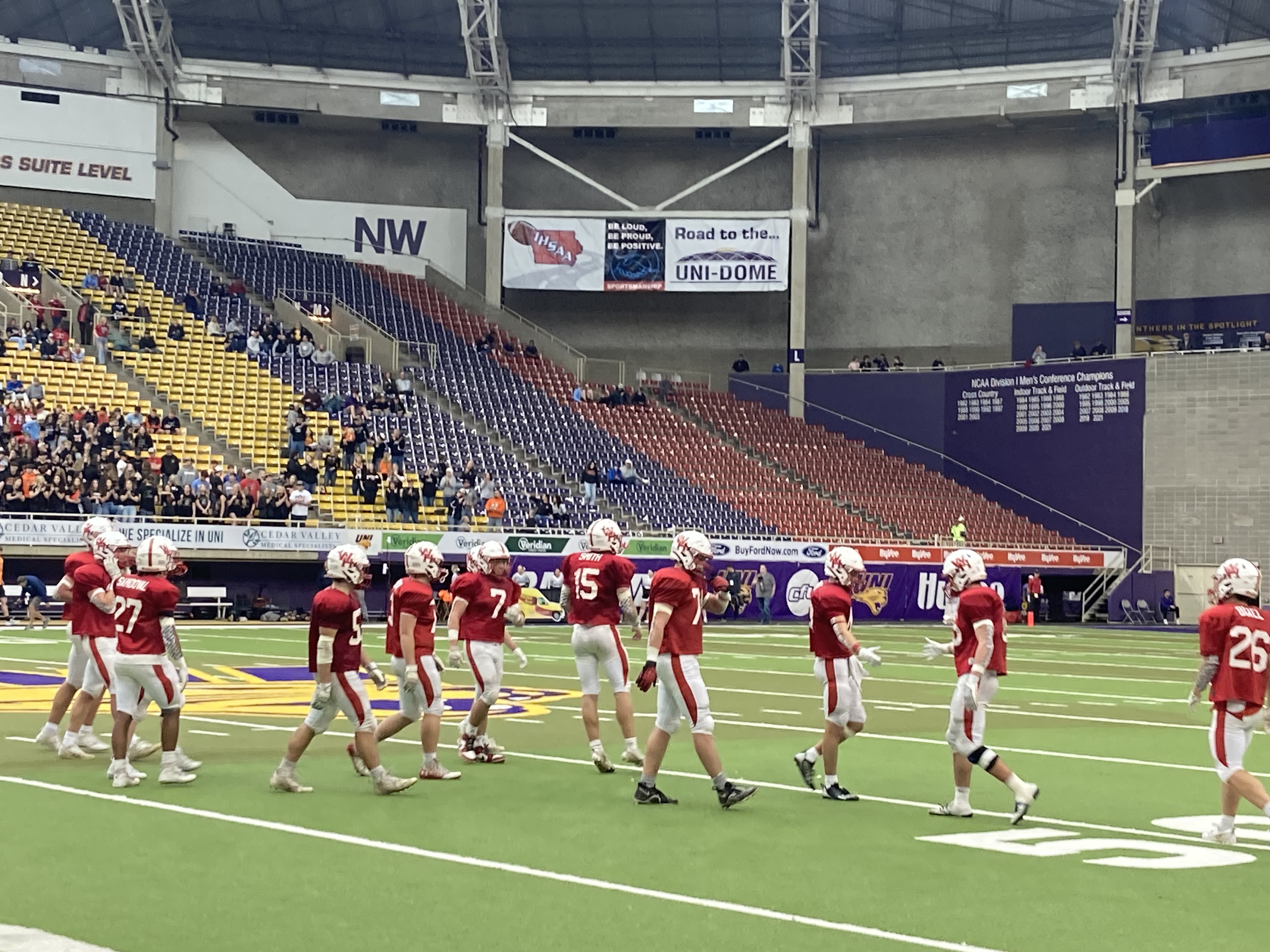 Class A Iowa high school football semifinals West Hancock continues