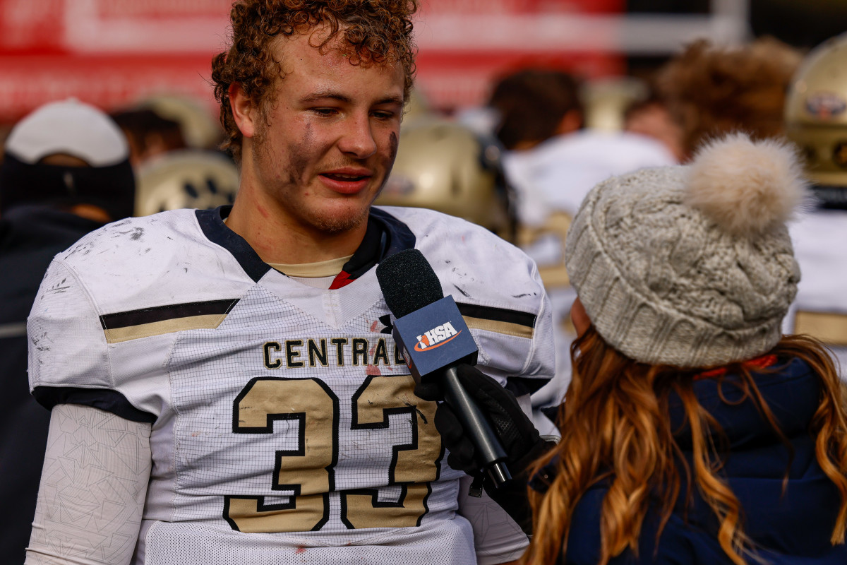 Camp Point Central Lena-Winslow Illinois 1A football November 24 2023 Nate Latsch 24216