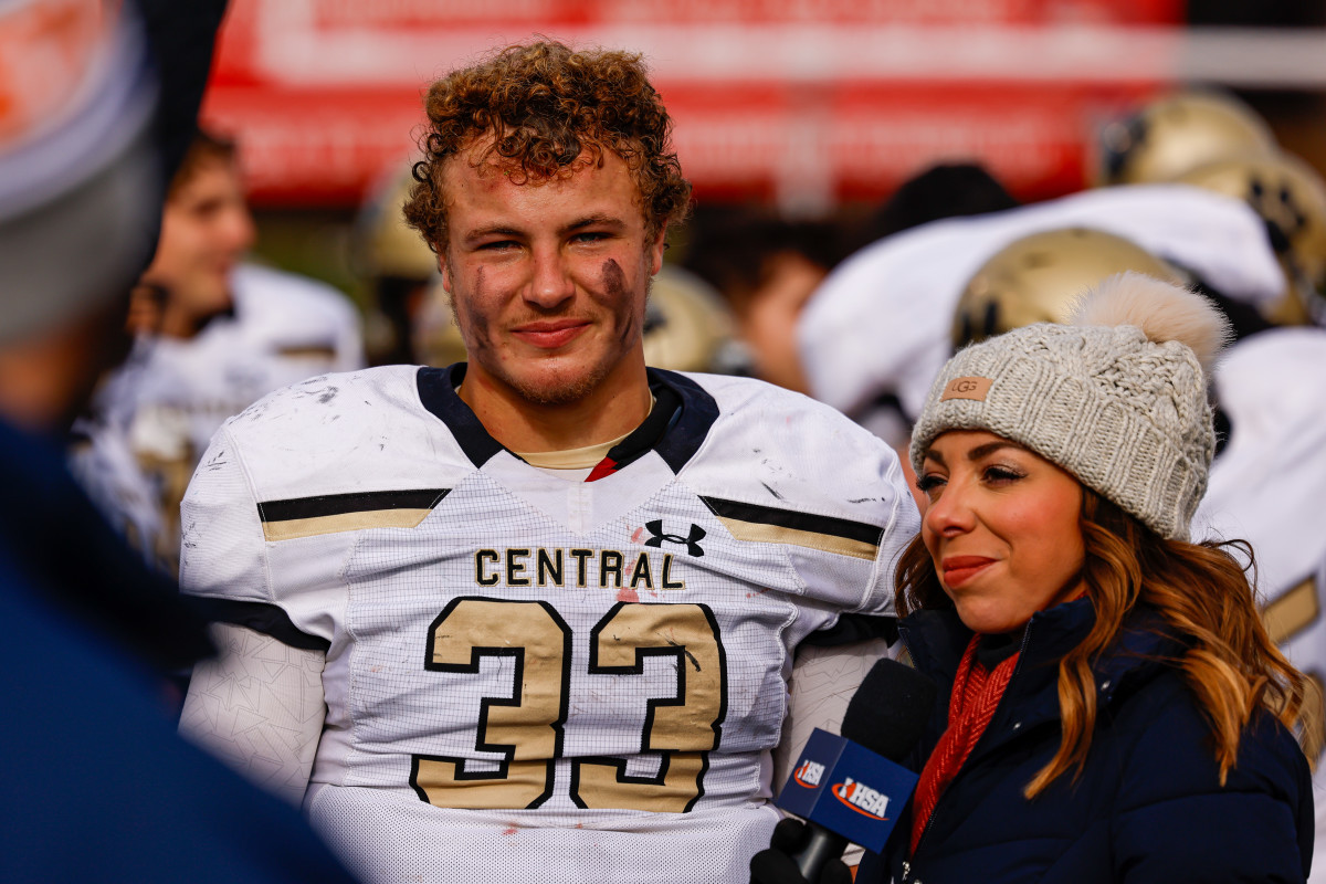 Camp Point Central Lena-Winslow Illinois 1A football November 24 2023 Nate Latsch 24215