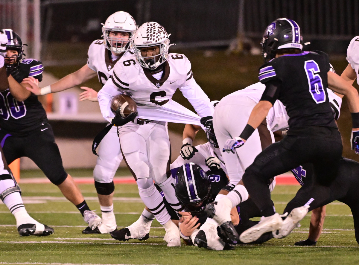 Mount Carmel Downers Grove North Illinois 7A football November 25 2023 Tim Vizer 24475