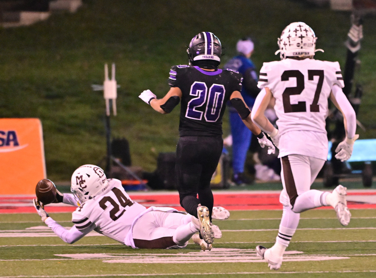 Mount Carmel Downers Grove North Illinois 7A football November 25 2023 Tim Vizer 24490