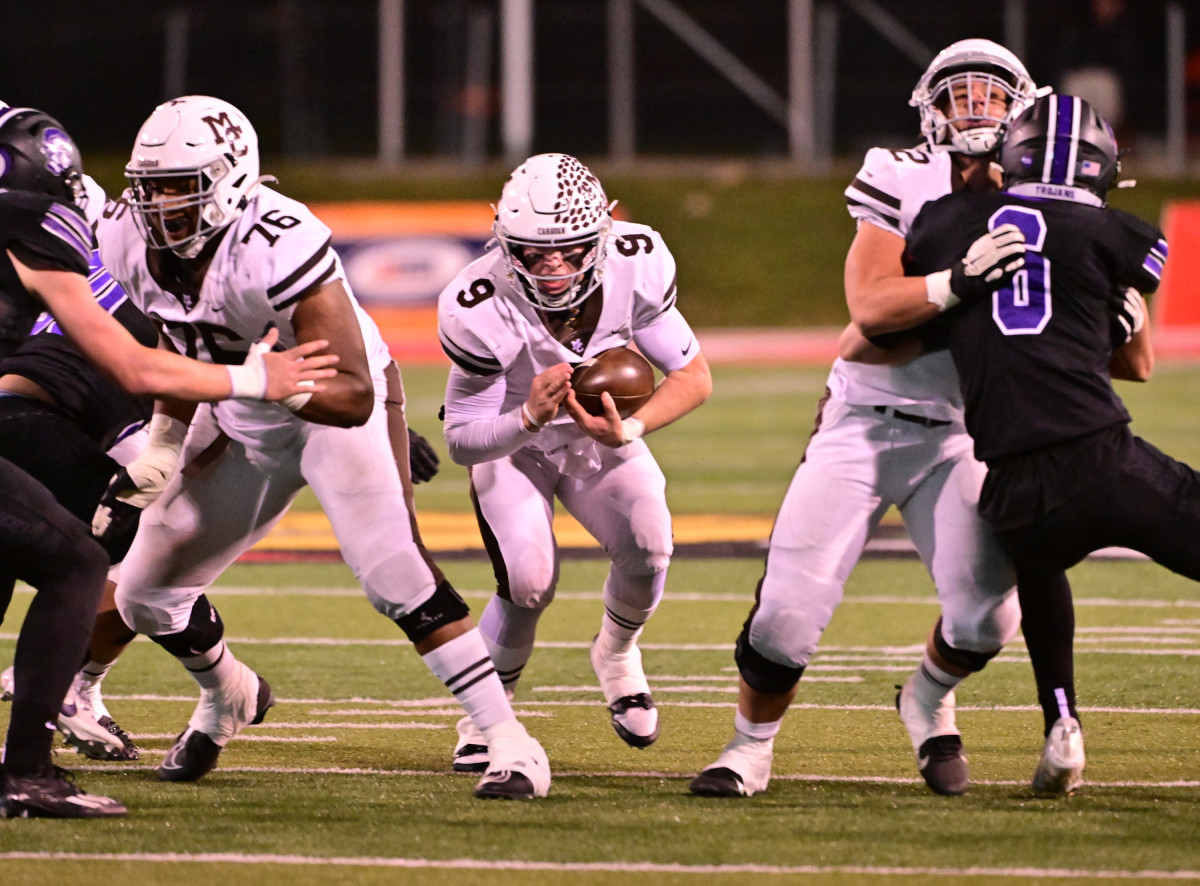 Mount Carmel Downers Grove North Illinois 7A football November 25 2023 Tim Vizer 24486