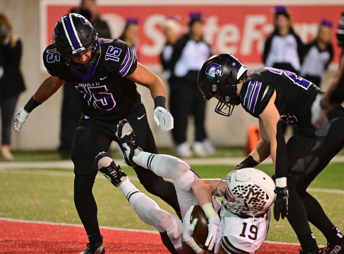 Mount Carmel Downers Grove North Illinois 7A football November 25 2023 Tim Vizer 24487