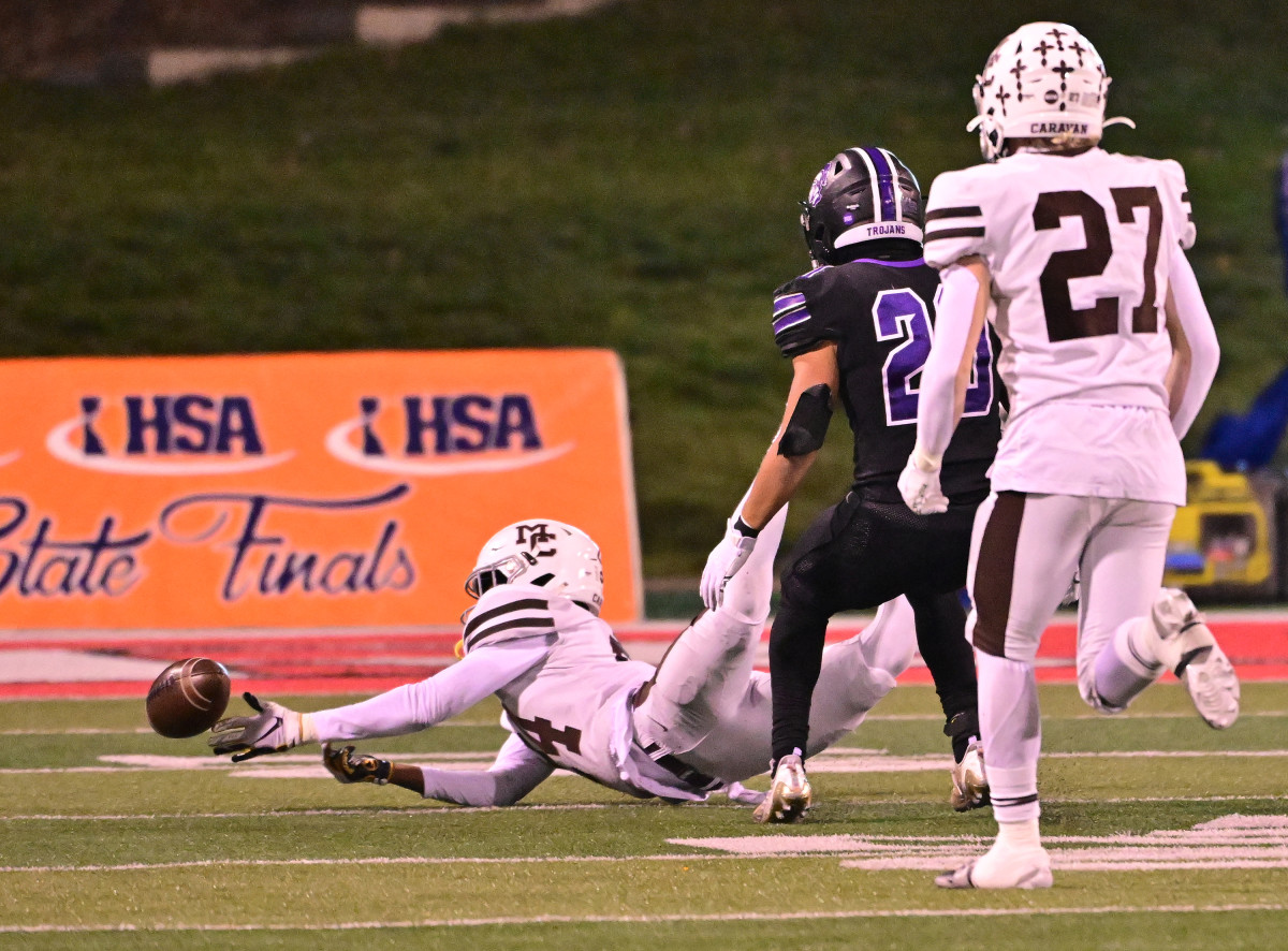 Mount Carmel Downers Grove North Illinois 7A football November 25 2023 Tim Vizer 24494