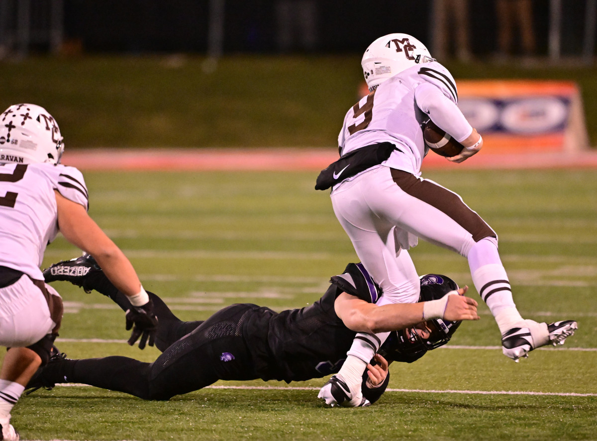 Mount Carmel Downers Grove North Illinois 7A football November 25 2023 Tim Vizer 24497