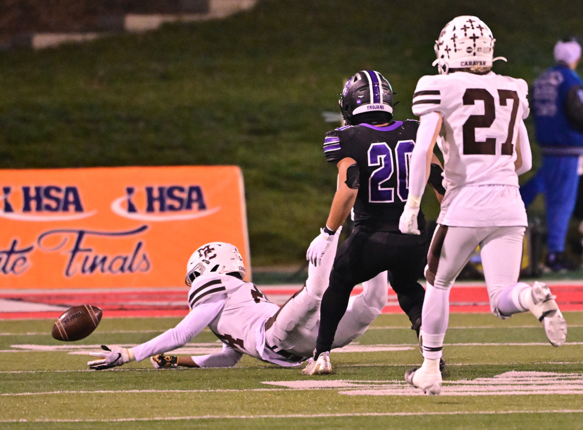 Mount Carmel Downers Grove North Illinois 7A football November 25 2023 Tim Vizer 24493