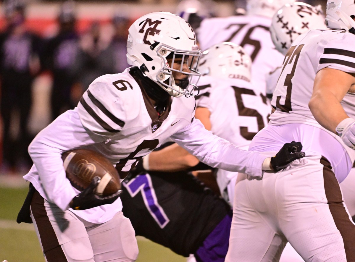 Mount Carmel Downers Grove North Illinois 7A football November 25 2023 Tim Vizer 24495